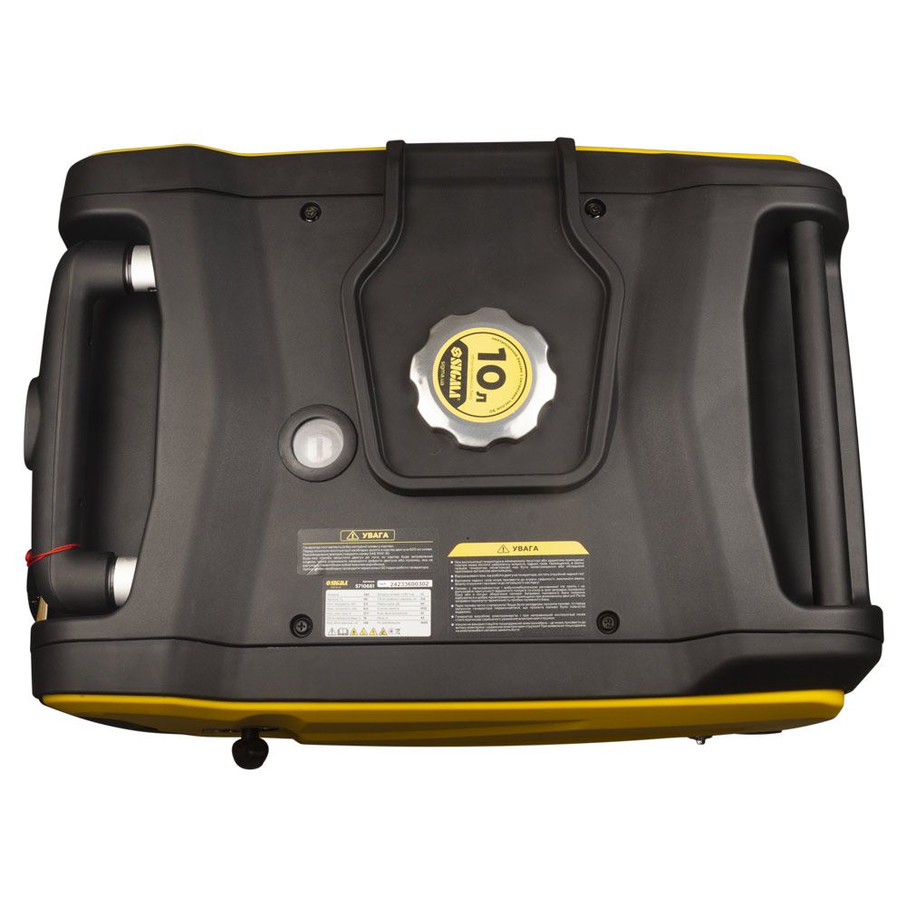 Генератор інверторний бензиновий 220В 5.5/6.0кВт 50дБ 4-х тактний електрозапуск SIGMA (5710681)