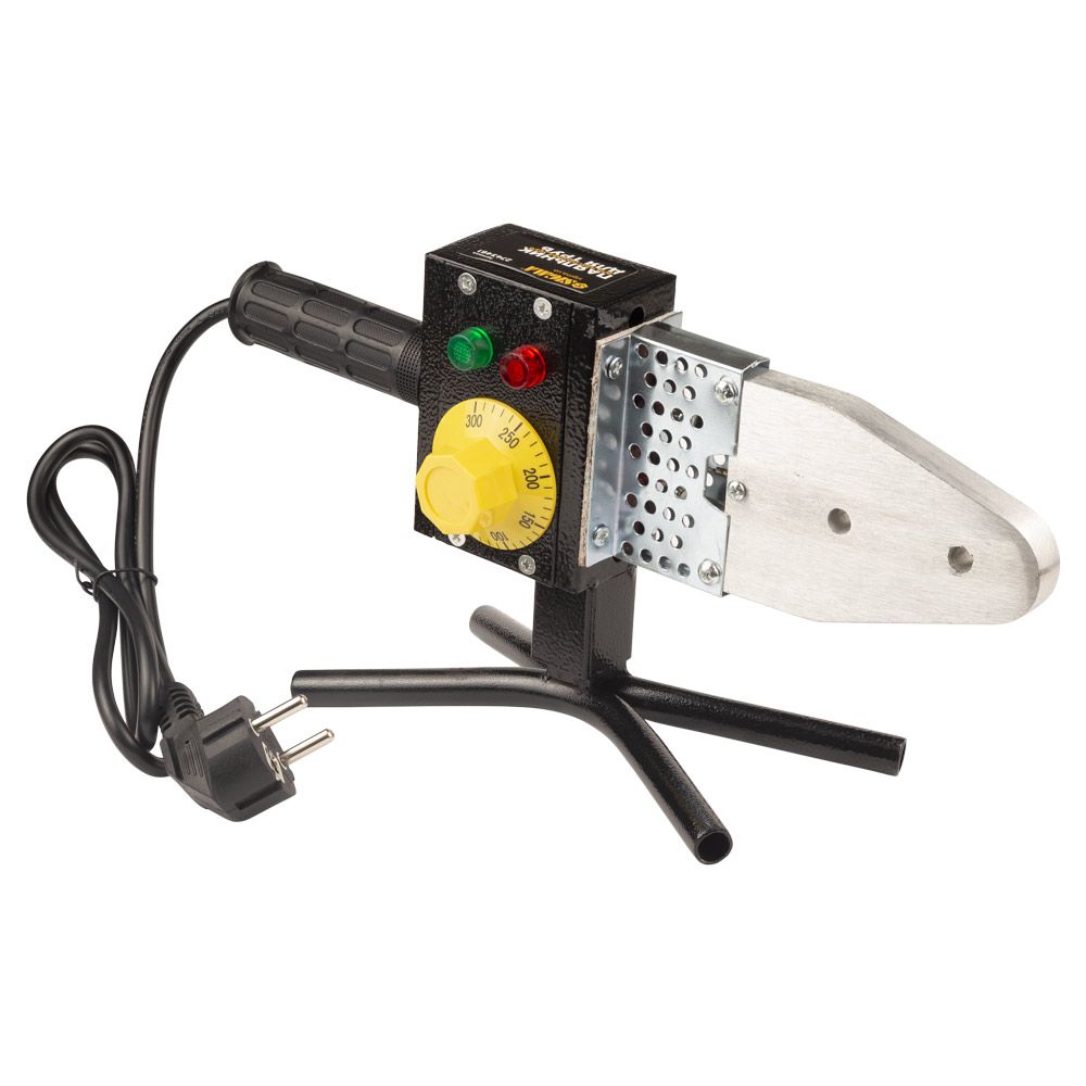 Паяльник для пластиковых труб 800Вт 20-63мм металлический кейс SIGMA (2743461)