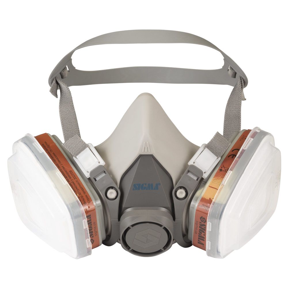 Півмаска Defender Pro з фільтрами А1 SIGMA (9417491)