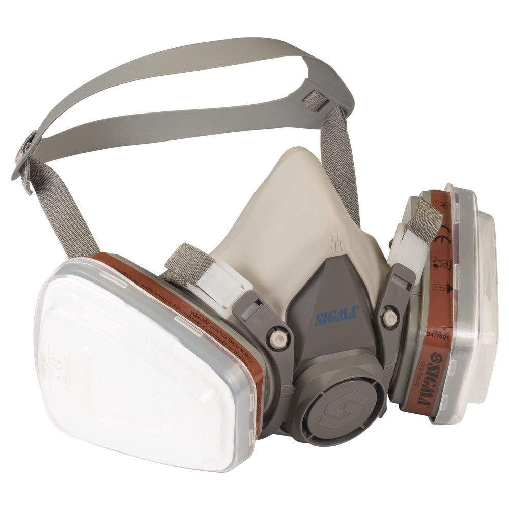 Півмаска Defender Pro з фільтрами А1 SIGMA (9417491)