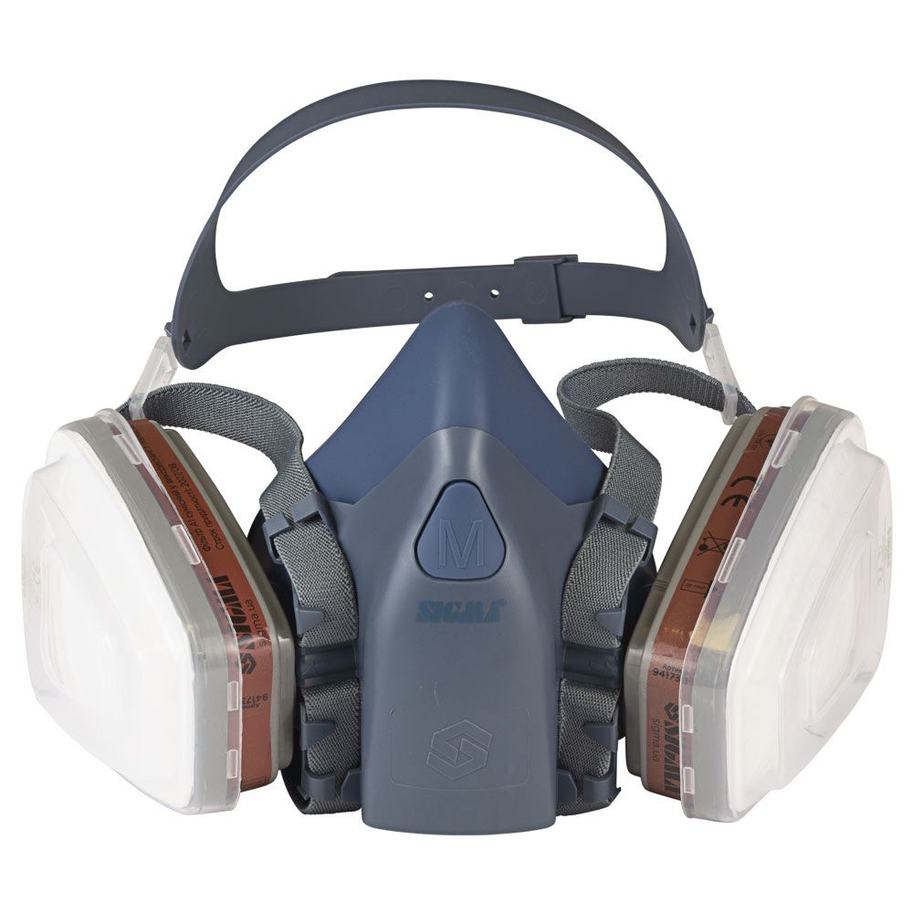 Полумаска Air Shield с фильтрами А1 SIGMA (9417311) полумаска Air Shield с фильтрами А1 SIGMA (9417311)