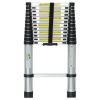 Лестница телескопическая 13 ступенек 3.8м FLORA (5033634)