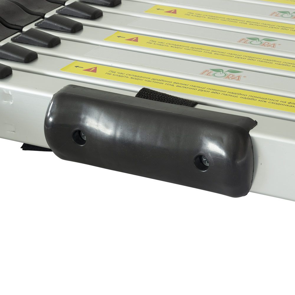 Лестница телескопическая 13 ступенек 3.8м FLORA (5033634)