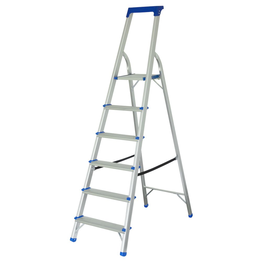 Стремянка алюминиевая 6 ступеней SIGMA (5036644)