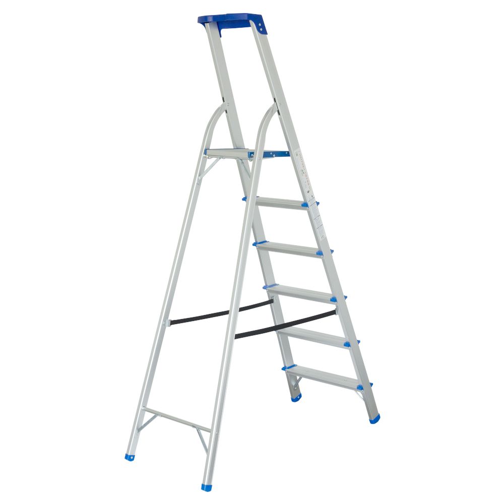 Стремянка алюминиевая 6 ступеней SIGMA (5036644)