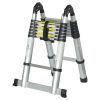 Лестница телескопическая универсальная 14 ступенек 4.4м FLORA (5033424)
