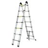 Лестница телескопическая универсальная 14 ступенек 4.4м FLORA (5033424)
