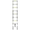 Лестница телескопическая 9 ступенек 2.6м FLORA (5033594)