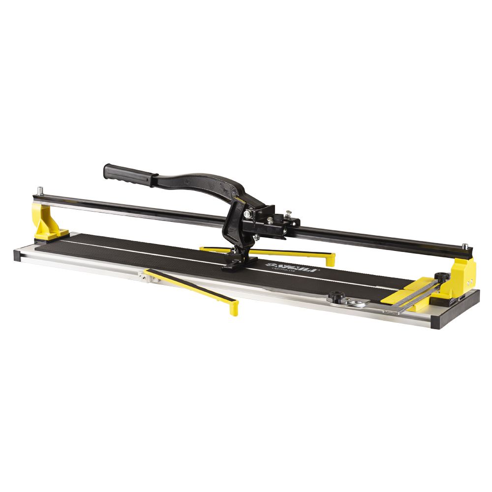 Плиткорез ручной монорельсовый на подшипниках 800мм (лазер, боковые упоры) SIGMA (8223551)