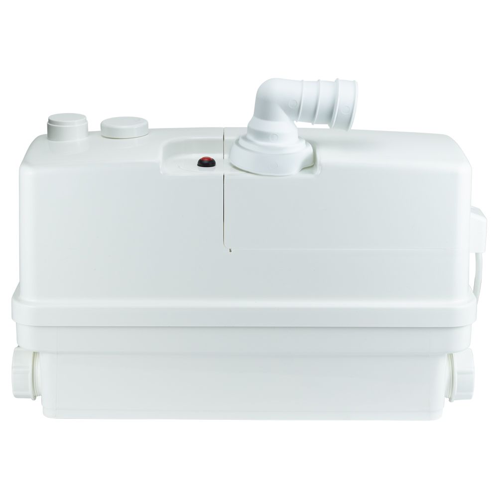 Станція каналізаційна 0.6кВт Hmax 8.5м Qmax 110л/хв 3 входу + фронтальний вхід 90мм LEO 3.0 WC601A