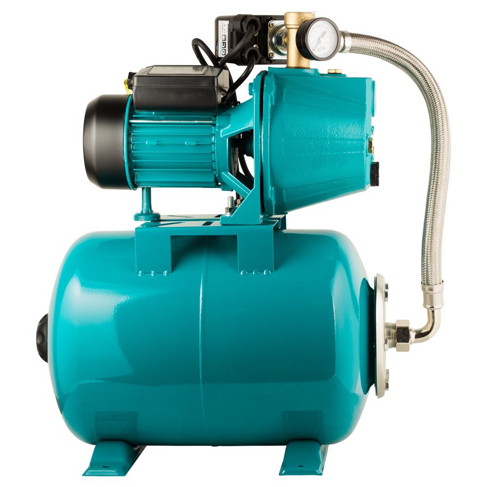 Станция 0.75кВт Hmax48м Qmax 55л/мин (самовсасывающий насос) 24л Украина AQUATICA JETa80A5/UA 