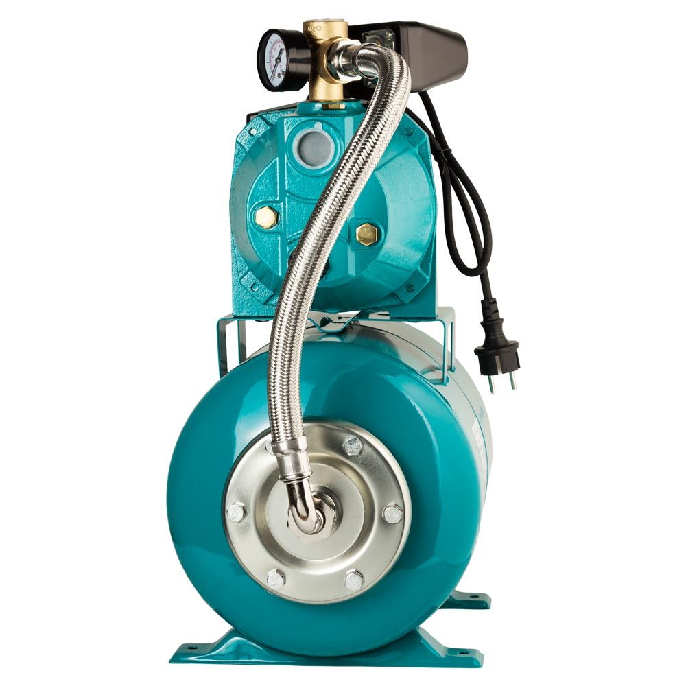 Станция 0.75кВт Hmax48м Qmax 55л/мин (самовсасывающий насос) 24л Украина AQUATICA JETa80A5/UA 