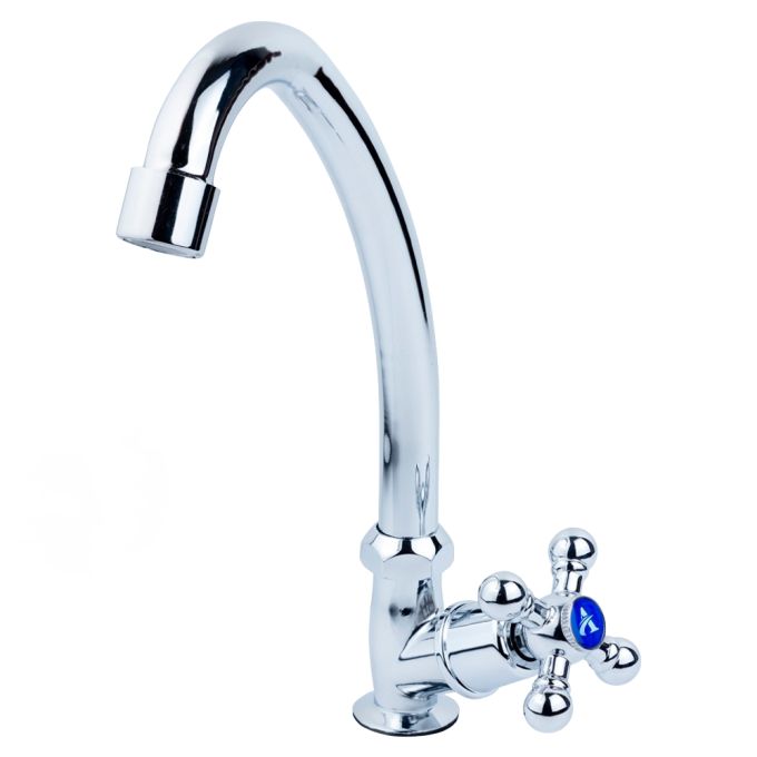 Змішувач s83 ½" монокран на гайці (КРАТНО 3шт) AQUATICA QM-1G159C (9783600)