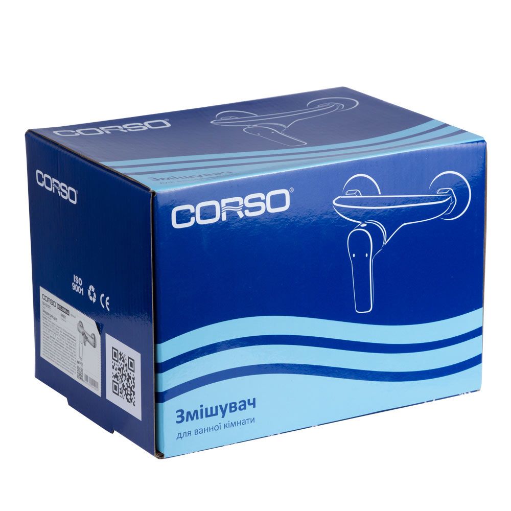 Змішувач BOLSENA Ø35 для душу CORSO 9614300 (CB-1D137C)