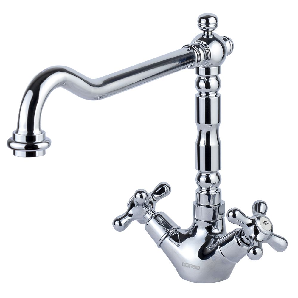 Смеситель ARNO 1/2" для кухни Г-излив на шпильке CORSO FE-5B252C (9679100)