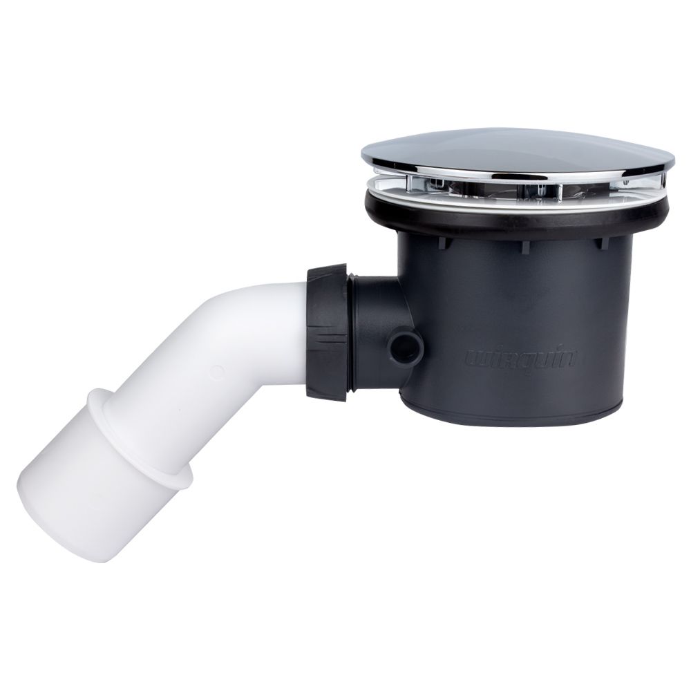 Сифон для душевого поддона Tourbillon Ø90мм с адаптером Ø40/50мм WIRQUIN (9544100)