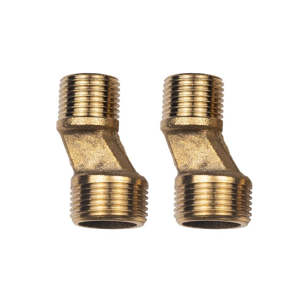 Змішувач s55 Ø40 для ванни вилив прямий 350мм дивертор вбудований картриджний AQUATICA (9755220)