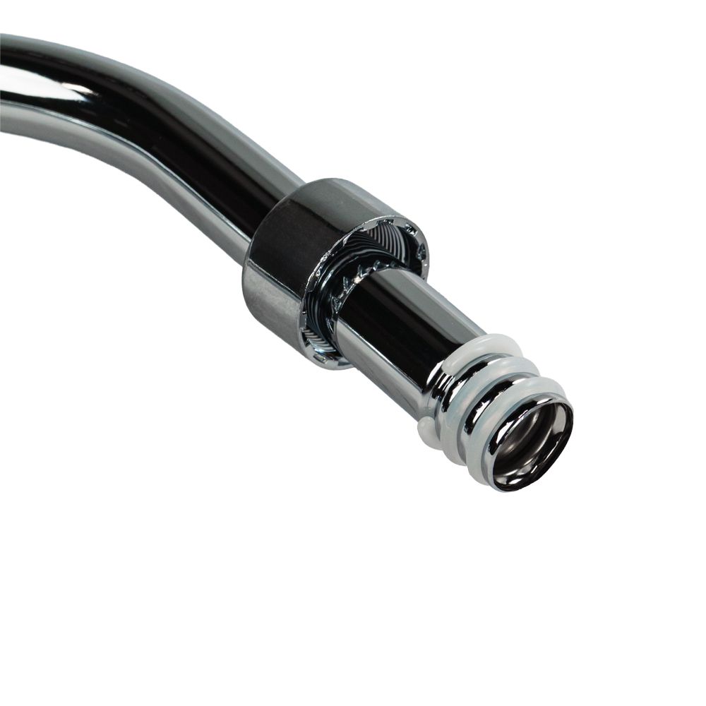 Кран-водонагреватель проточный s96 3.3кВт для кухни вылив ухо на гайке с индикатором и термостатом AQU