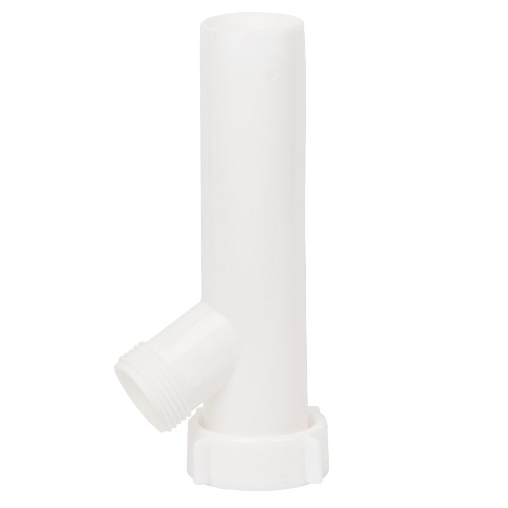 Сифон для кухонної мийки з нержавіючим випуском 3½" виводом під пральну машину, квадратним переливом