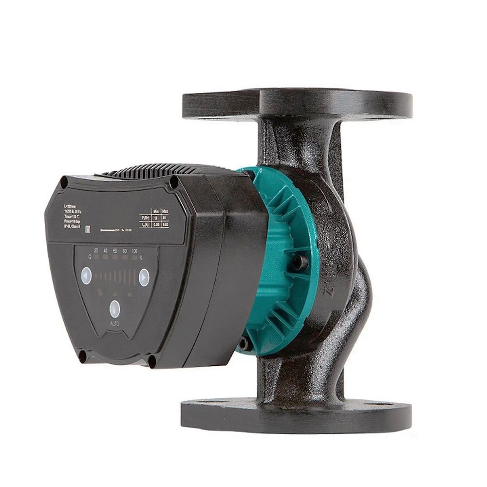 Насос циркуляционный энергосберегающий фланц 10-185Вт Hmax 10м Qmax 167л/мин DN40 220мм