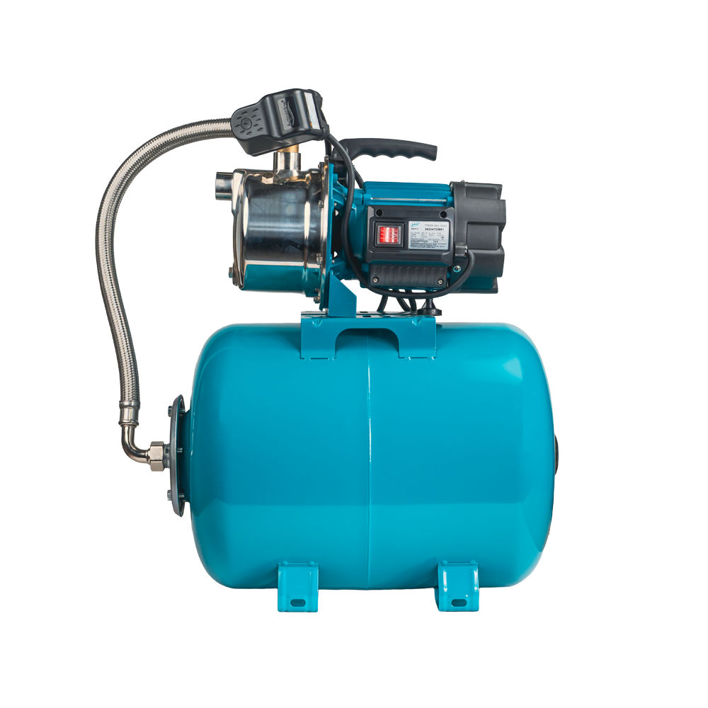 Станция 1.0кВт Hmax 44м Qmax 73л/мин нерж (самовсасывающий насос нерж) 50л Украина LEO (775313/50)