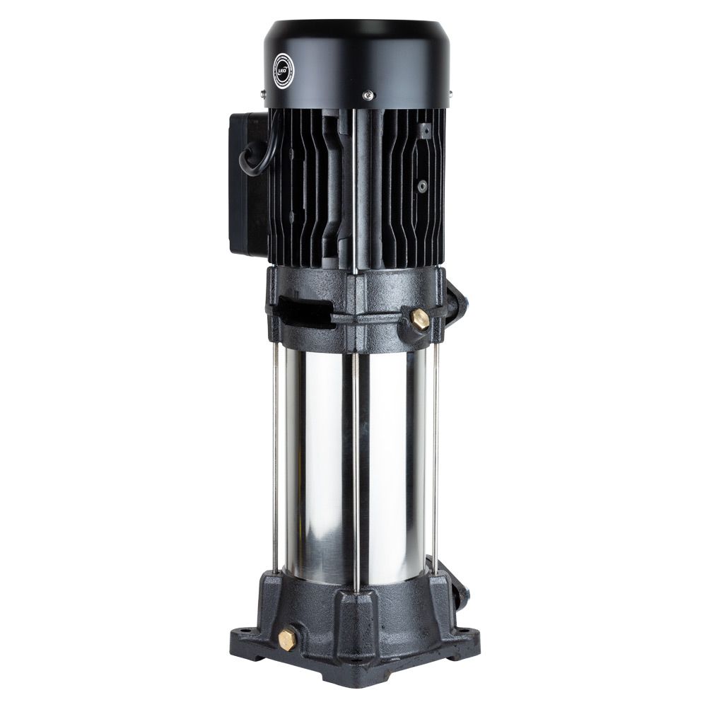 Насос центробежный многоступенчатый вертикальный 1.5кВт Hmax 94м Qmax 67л/мин LEO 3.0 EVPm2-8