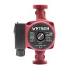 Насос циркуляційний 100Вт Hmax 6м Qmax 50л/хв Ø1½" 180мм бордо+гайки Ø1" WETRON LР525–6/180В