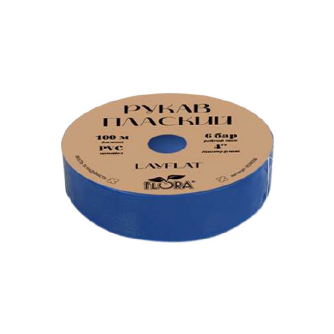 Рукав плоский LayFlat PVC 4″ 6бар 100м FLORA (5074334)