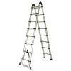 Лестница телескопическая универсальная 16 ступенек 5.0м FLORA (5033434)