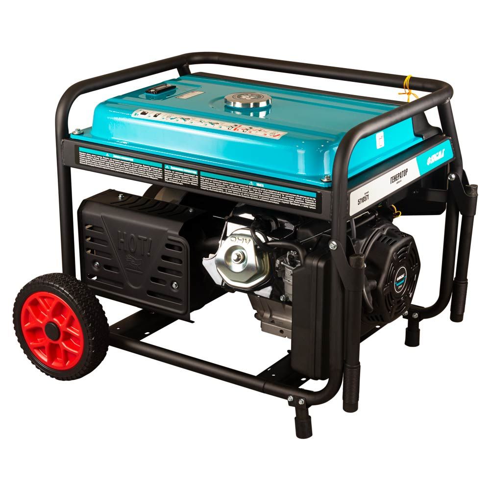 Генератор бензиновый 220В 8.5/9.0кВт 4-х тактный электрозапуск SIGMA (5710571)