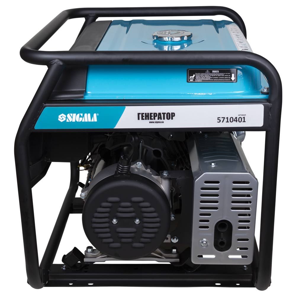 Генератор бензиновий 220В 2.8/3.0кВт 4-х тактний ручний запуск SIGMA (5710401)