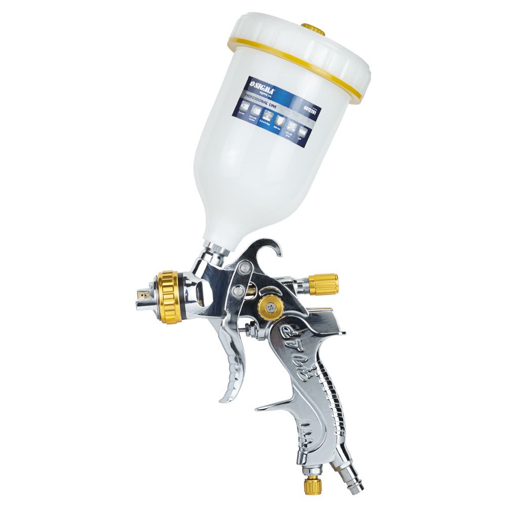 Фарборозпилювач HVLP Ø1.4мм з в/б (пласт) SIGMA (6812261)