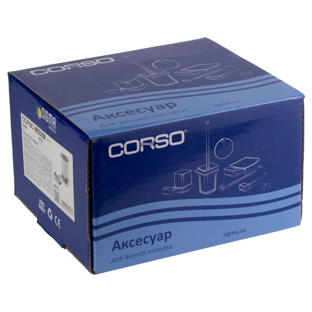 Склянка GARDA 116×115×93мм CORSO (9680507)