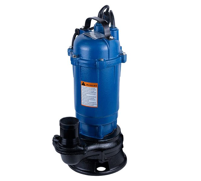 Насос канализационный 1.1кВт Hmax 12м Qmax 300л/мин с ножом без поплавка WQD10-8-0.55K WETRON (773371)