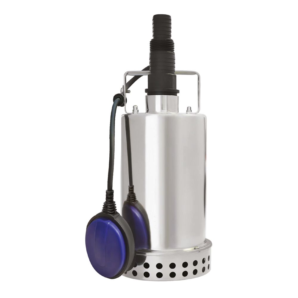 Насос дренажный садовый 0.75кВт Hmax 8м Qmax 180л/мин (дол. до 5мм, нерж) AQUATICA (773055)