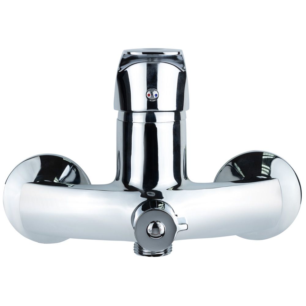 Змішувач SD Ø40 для ванни гусак прямий 350мм дивертор вбудований картріджний TAU SD-2C243C (9804220)