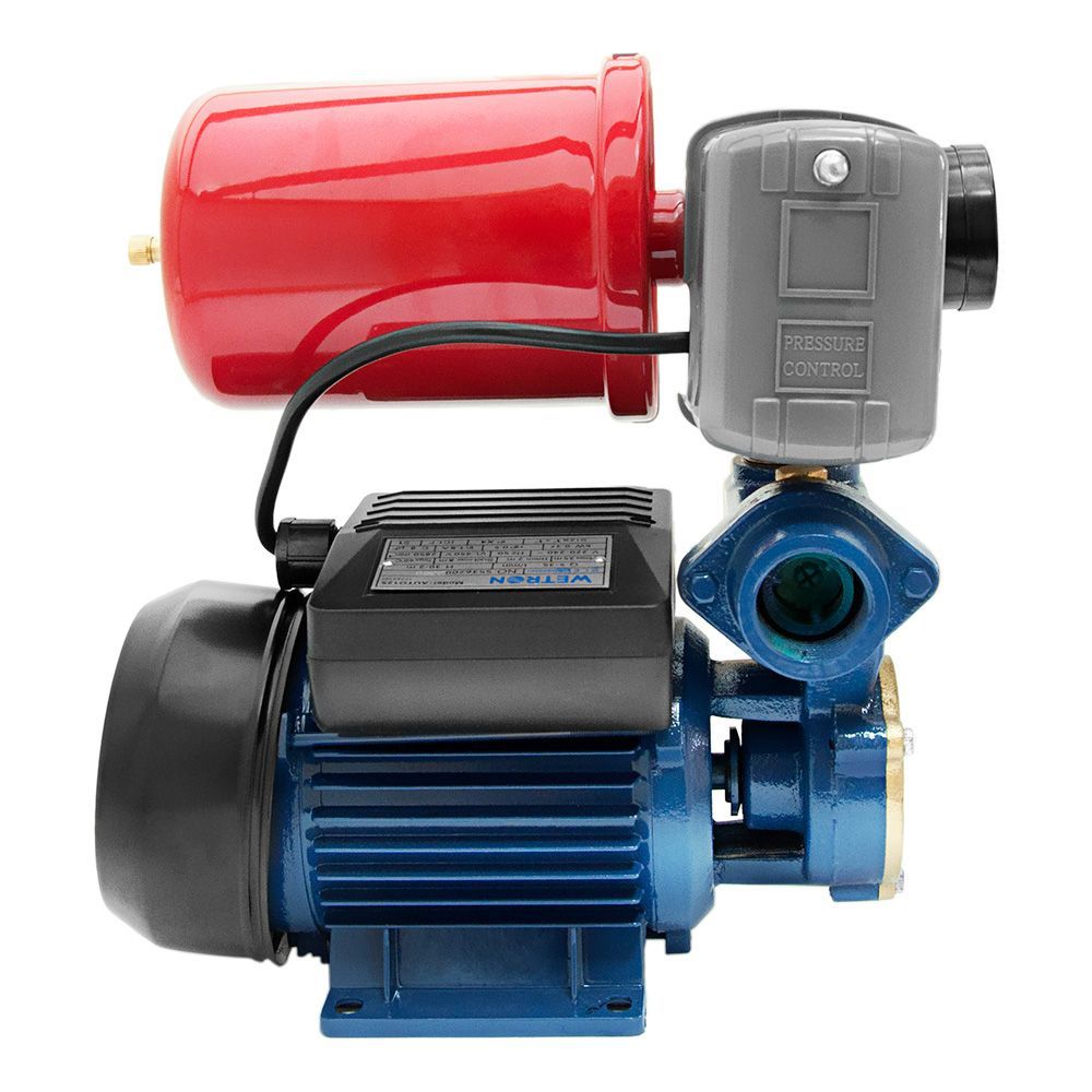 Станция 0.37 кВт Hmax 32 м Qmax 35 л/мин (вихревой насос) 1л WETRON AUTOGP125Z (776010)