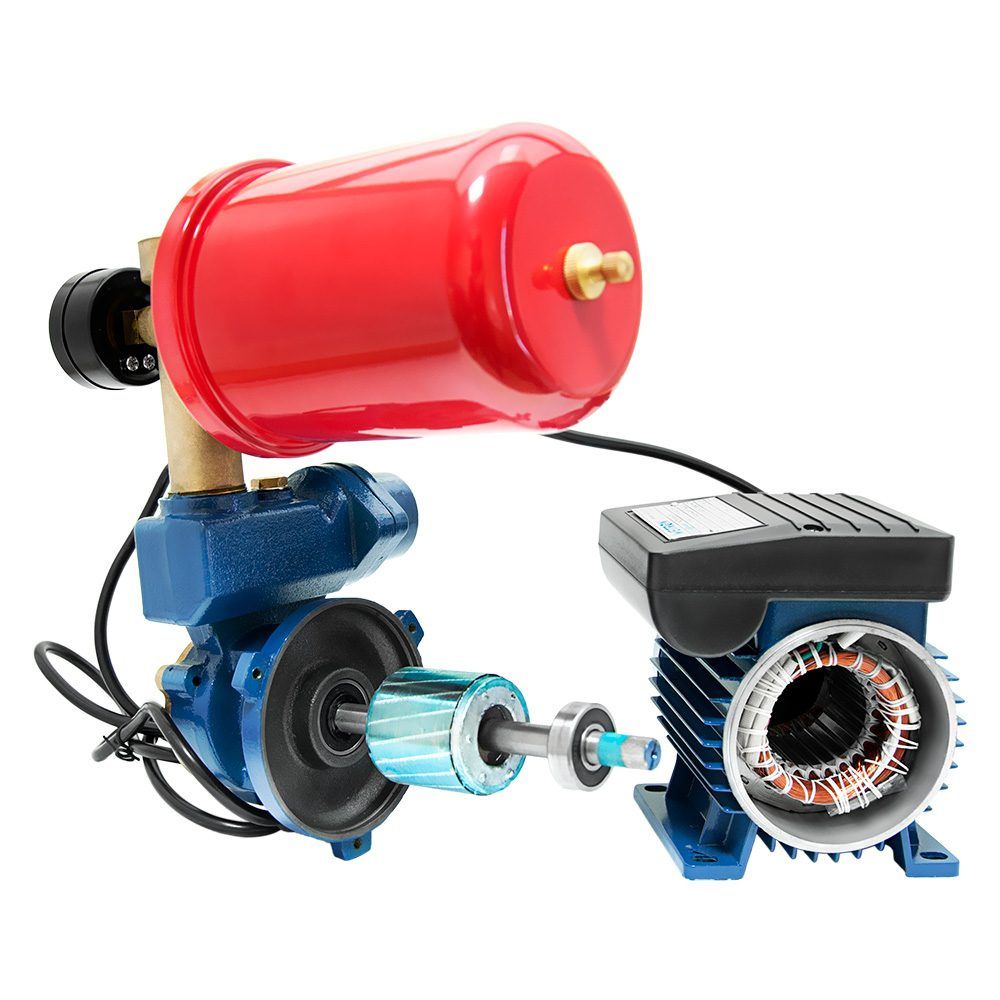 Станция 0.37 кВт Hmax 32 м Qmax 35 л/мин (вихревой насос) 1л WETRON AUTOGP125Z (776010)