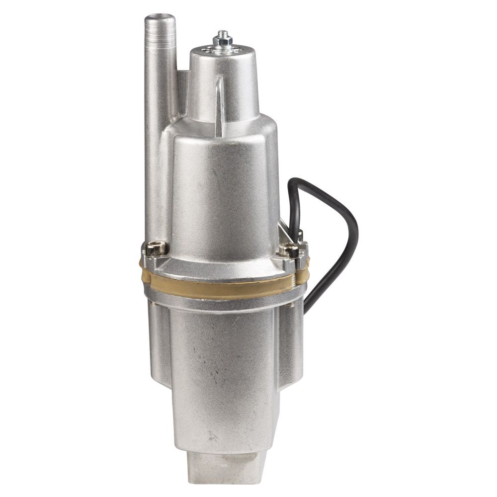 Насос вибрационный 0.25кВт H 75м Q 18л/мин Ø100мм 10м кабеля верхний вход WETRON WVM60 (778382)