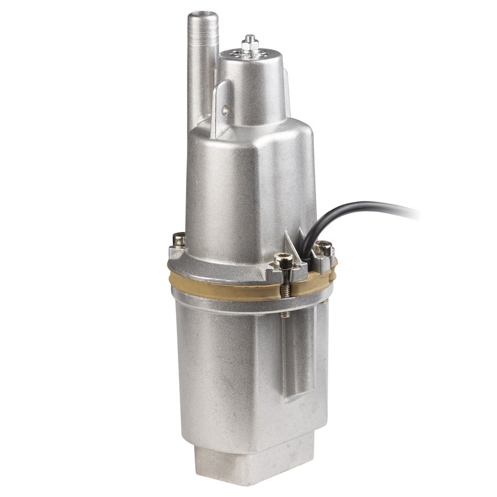 Насос вибрационный 0.25кВт H 75м Q 18л/мин Ø100мм 10м кабеля верхний вход WETRON WVM60 (778382)