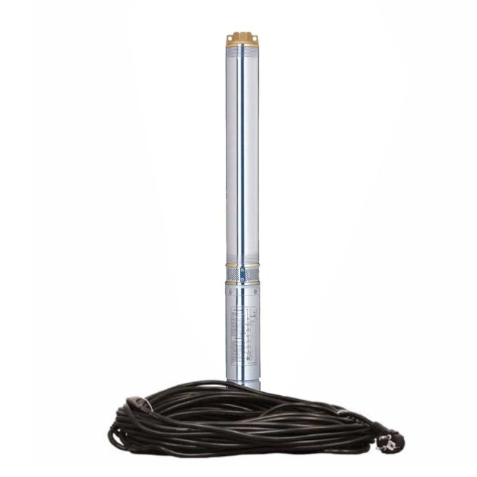 Насос відцентровий свердловинний 0.37кВт H 66(43)м Q 40(25)л/хв Ø66мм (кабель 30м) DONGYIN 2.5SEm1.8