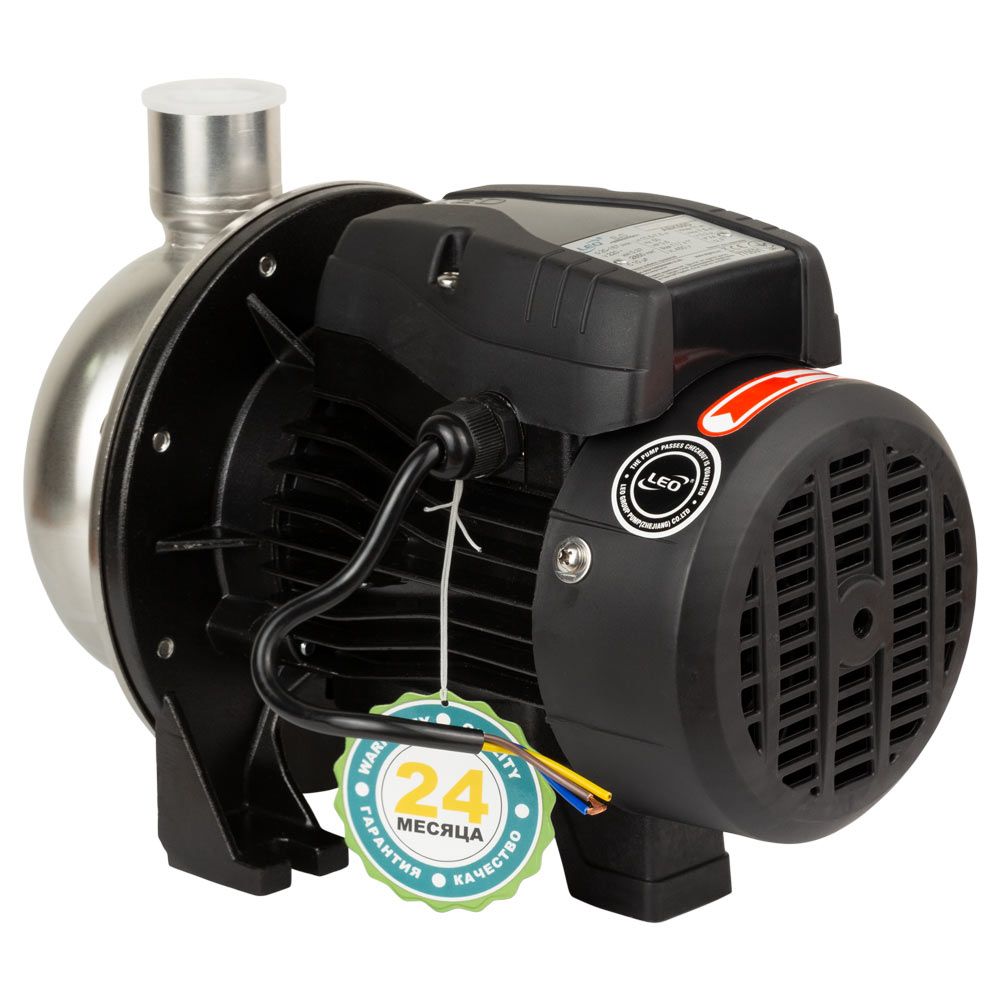 Насос центробежный 0.37кВт Hmax 11м Qmax 167л/мин нерж LEO 3.0 ABK50D (775531)