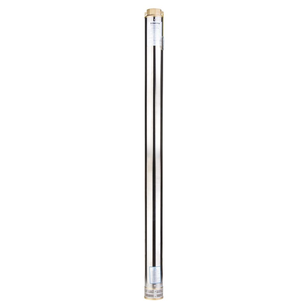 Насос центробежный 380В 4.0кВт H 95(60)м Q 380(265)л/мин Ø102мм (из 3х ЧАСТИН) DONGYIN 4SD16/16