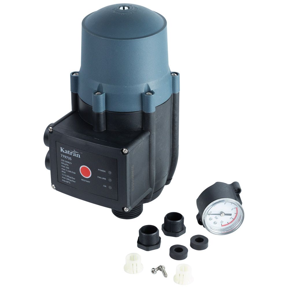 Контроллер давления электронный 1.1кВт Ø1" рег давл вкл 1.5-3.0 bar WETRON DSK-2.1 (779735)