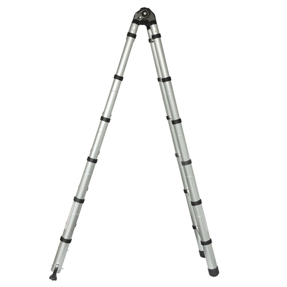 Лестница телескопическая универсальная 12 ступенек 3.8м FLORA (5033414)