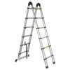 Лестница телескопическая универсальная 12 ступенек 3.8м FLORA (5033414)