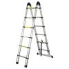 Лестница телескопическая универсальная 12 ступенек 3.8м FLORA (5033414)
