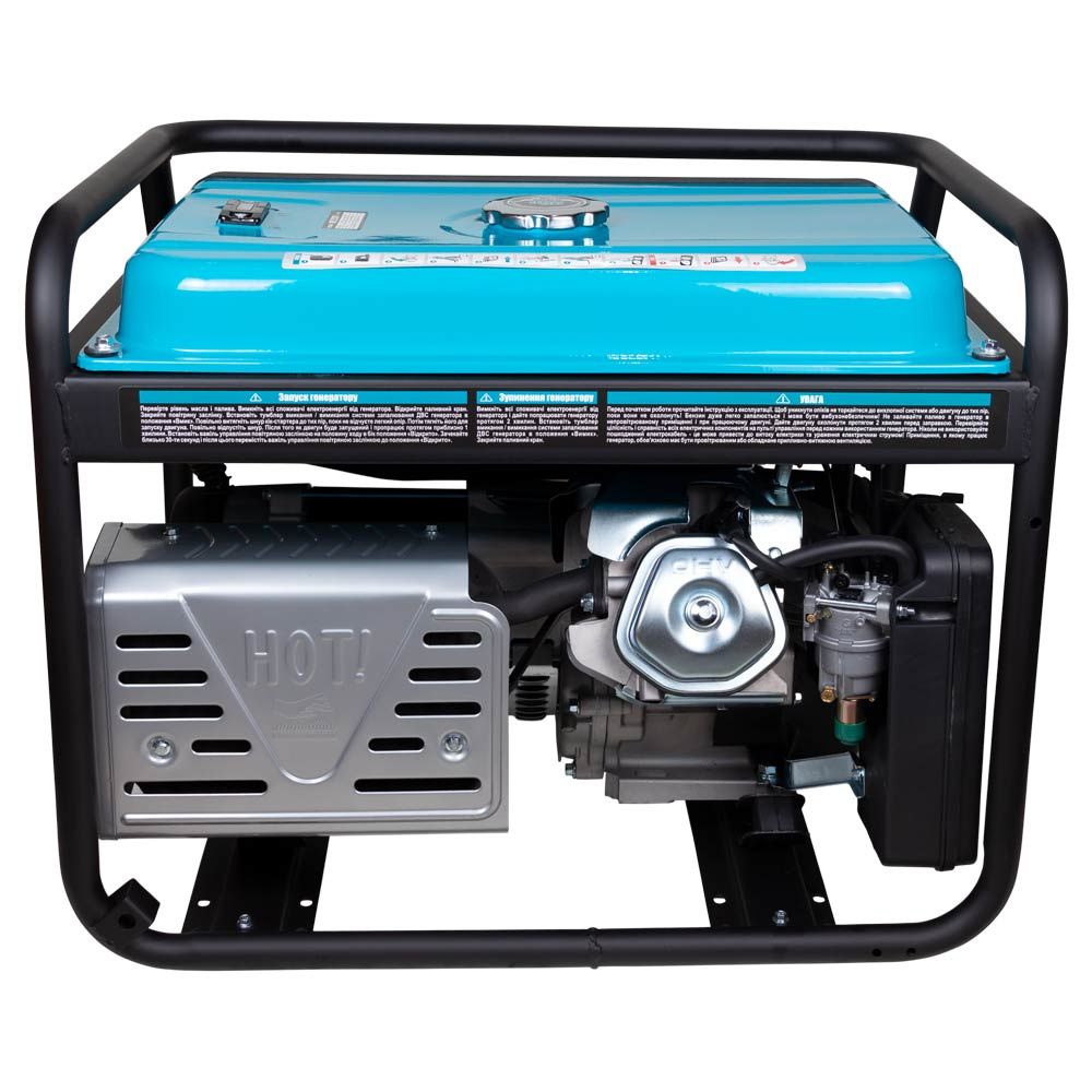 Генератор бензиновий 220В 5.0/5.5кВт 4-х тактний ручний запуск SIGMA (5710461)