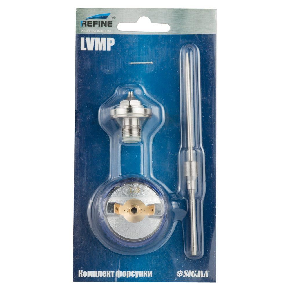 Комплект форсунки LVMP Ø1.3мм для фарбопультів 6814151, 6814161 REFINE (6817541)