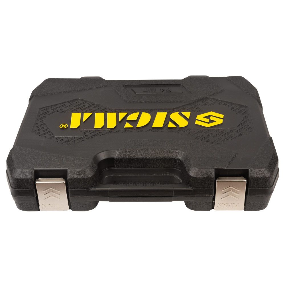 Набір насадок торцевих і біт 1/4", 1/2" 94шт CrV mid SIGMA (6003761)